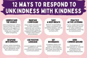 12 Ways to Respond to Unkindness with Kindness