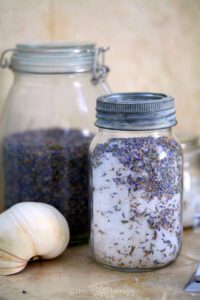 Easy homemade lavender bath salts recipe