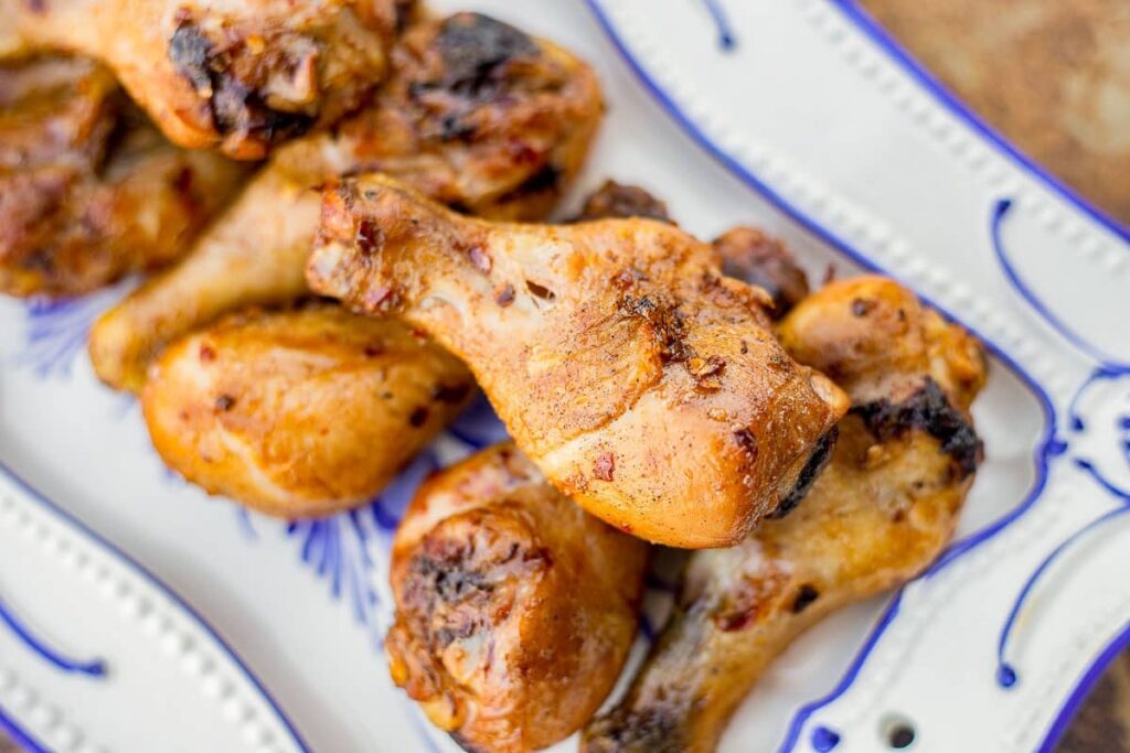 Traeger Smoked Chicken Drumsticks | Hilda's Kitchen Blog