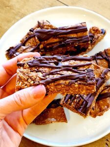 homemade peanut butter protein bars