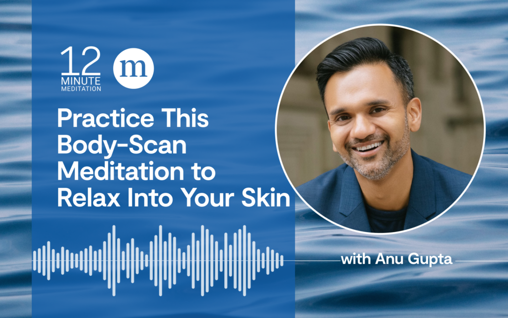 12 minute meditation to relax your skin
