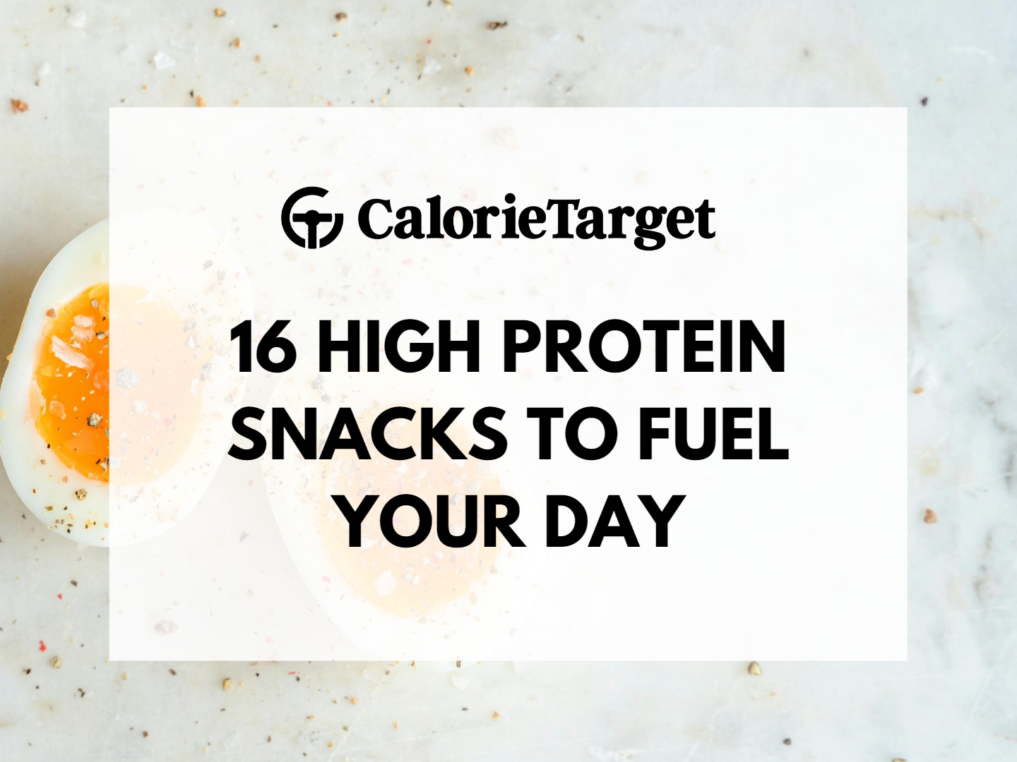 16 high-protein snacks to give you energy throughout the day