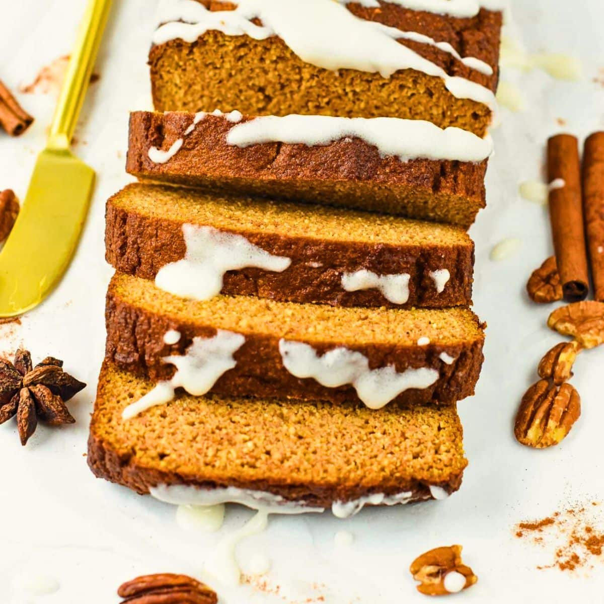 Almond flour pumpkin bread - sweet like honey