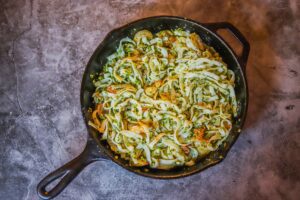 Chimichurri protein noodles (with shrimp)