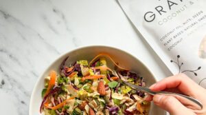 Crunchy Keto Salad - Keto Hana