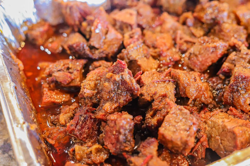 Habanero Pineapple Brisket Burnt Ends