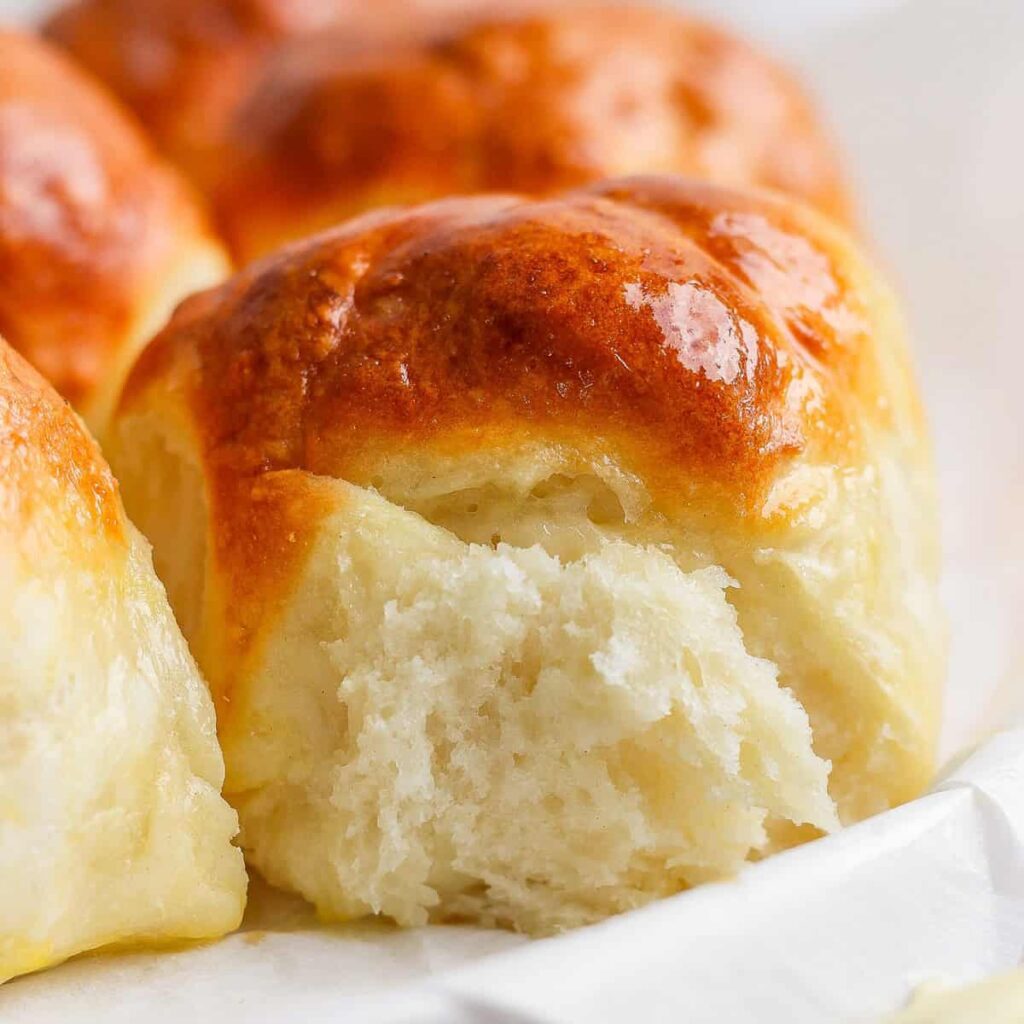 High protein air fryer dinner rolls