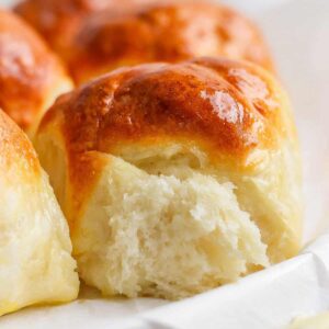 High protein air fryer dinner rolls