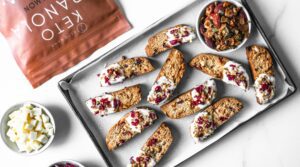 Keto Biscotti - Keto Hana