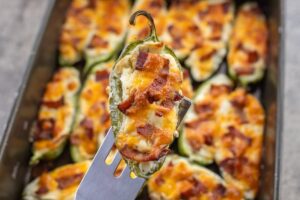 Keto Jalapeno Poppers | Hilda's Kitchen Blog