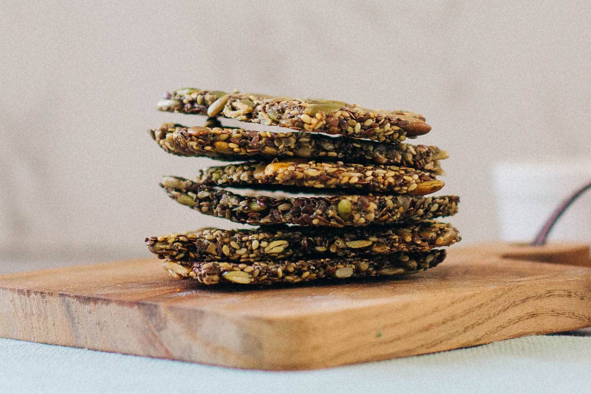 Keto Seed Crackers | Hilda's Kitchen Blog