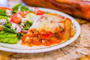 Low-carb zucchini lasagna (no pasta)