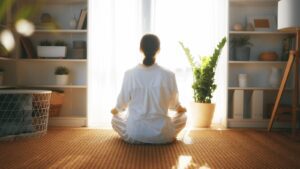 Micro-meditation: Easy stress relief hacks for overall health.