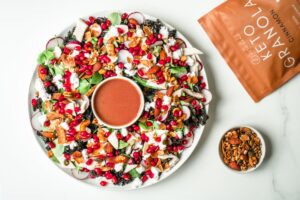 Winter warming salad - Keto Hana