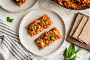 Pizza beans (7 ingredients)