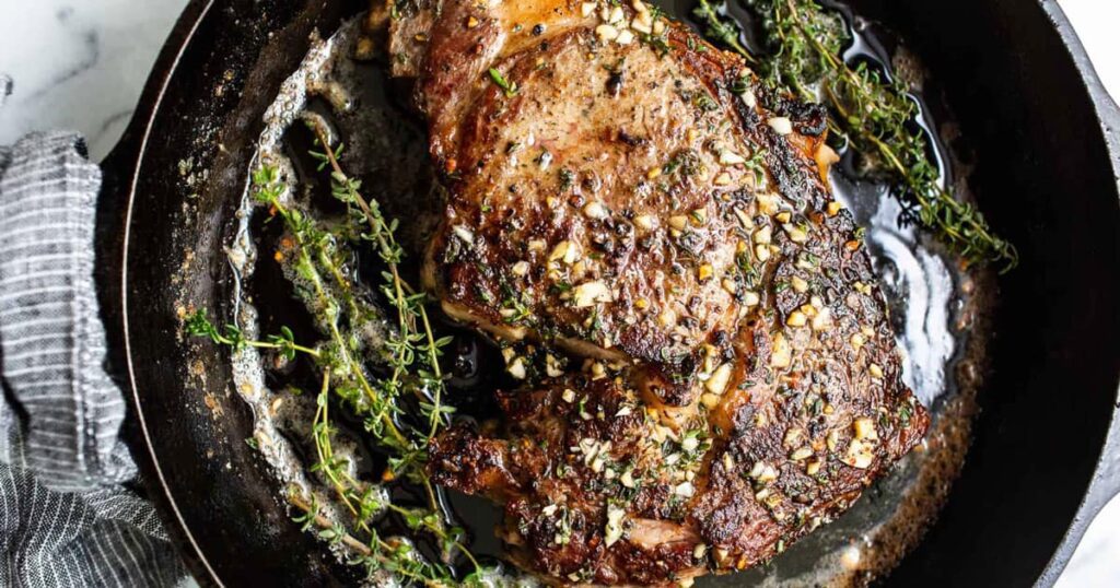 cast iron steak