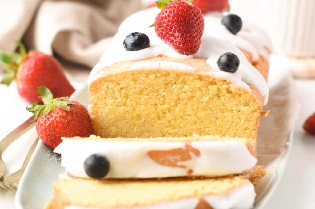 Almond powder pound cake (keto, gluten -free)