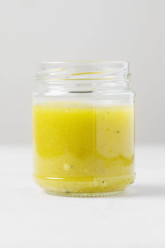 Spicy apple cider vineglet dressing