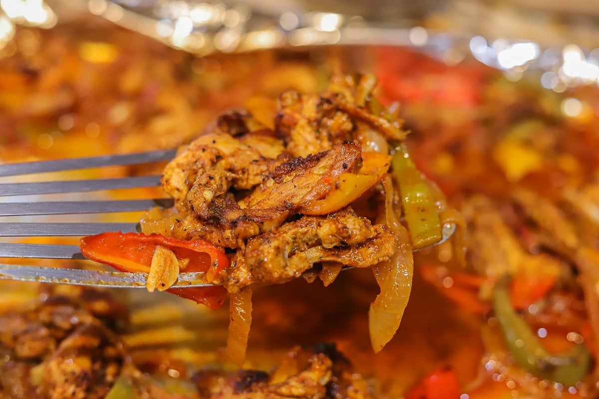sheet pan mexican fajitas