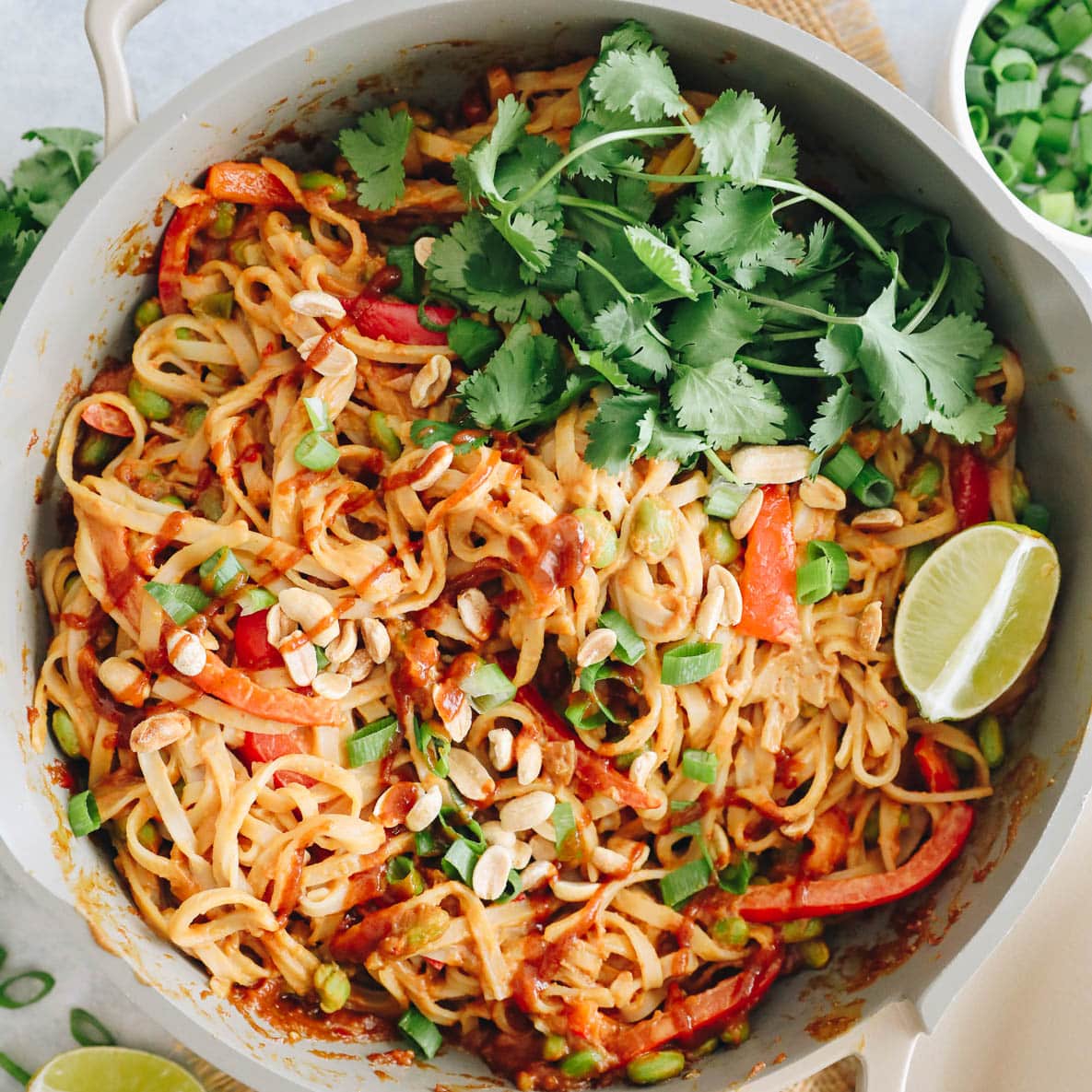 spicy peanut noodles