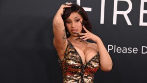 Cardie B has no mass from the 2025 Grammy Award nail polish