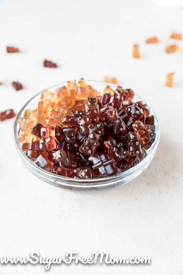 Easy Sugar-Free Low Carb Keto Gummy Bear Recipe