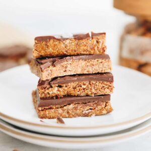 No-bake Chocolate Almond Butter Bar