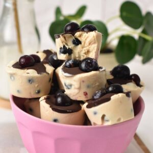 Frozen yogurt bite (4 ingredients, 64 kcal, 4G protein)
