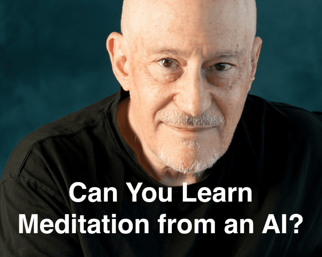 Can you learn meditation from AI? - Shinzen Young and