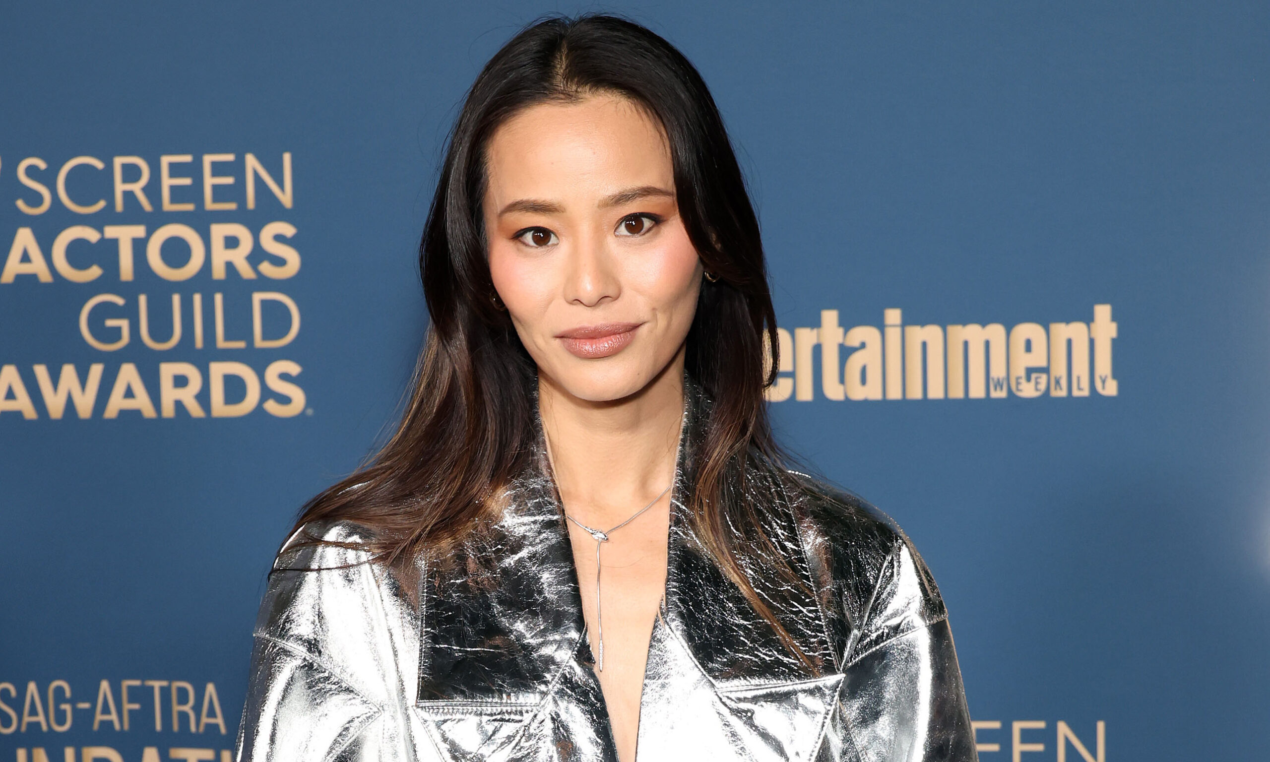 Jamie Chung talks about her toughest time of the day and shares her "quick shower" skincare