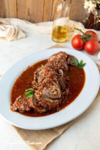 Low Carb Keto Italian Brush All (Stuffed Beef Roll)