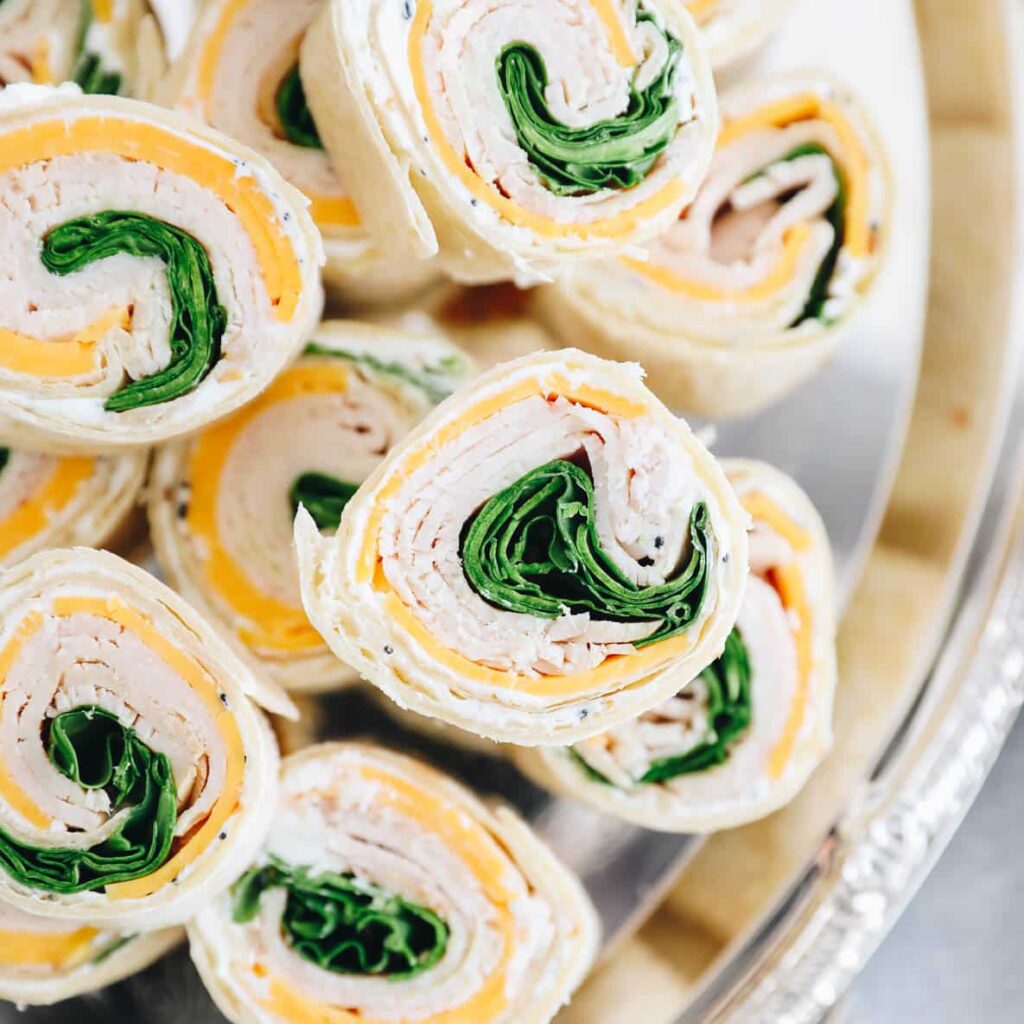 Pinwheel sandwich