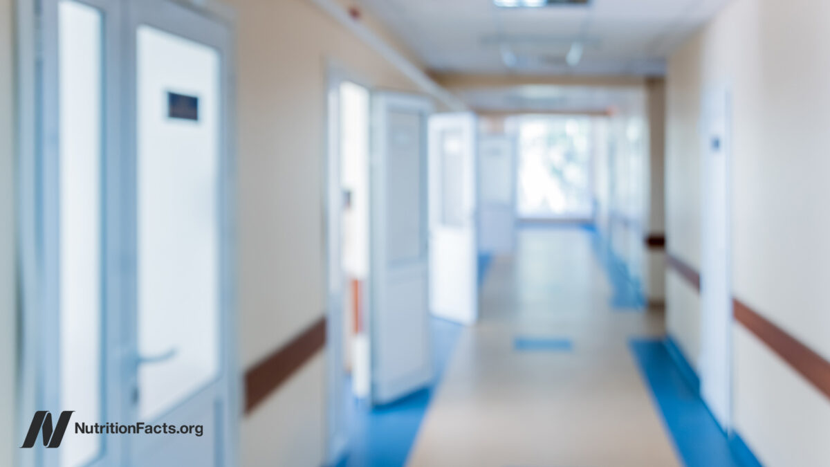 Unpopular hospital food