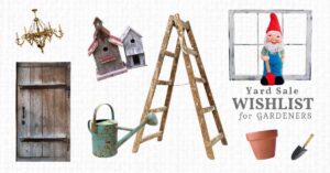 What to grow your garden to find garden sales