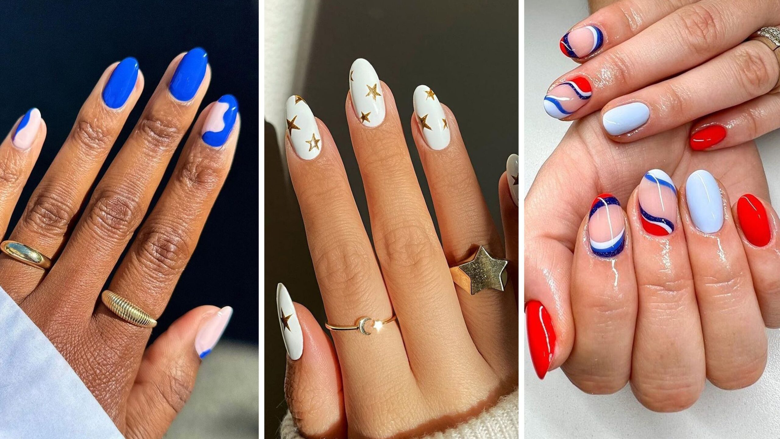 24 July 4th nail ideas fly sparks