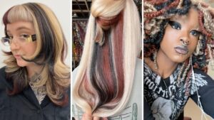 Calico hair is the wildest colour trend of the summer