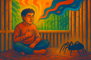 How to coexist with fear (and spiders)