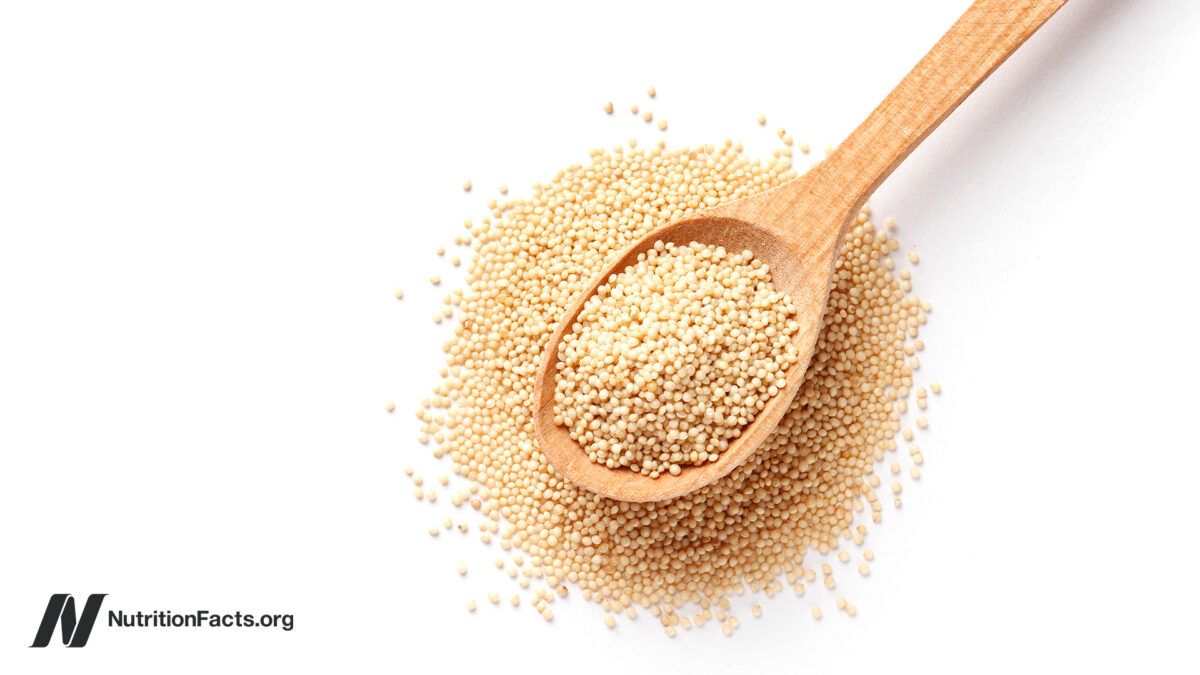 Is millet a nutritious grain?