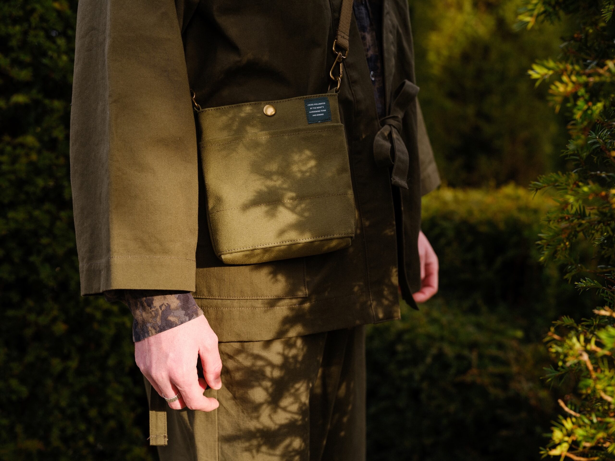 Letter of recommendation: garden pouches that I plan to use as a wallet