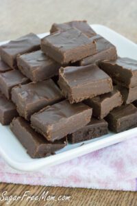 Easy Slow Cooker Sugar Free Low Carb Dairy Free Fudge