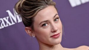 I never thought I'd see a blonde hairless Lili Reinhart - see the photo