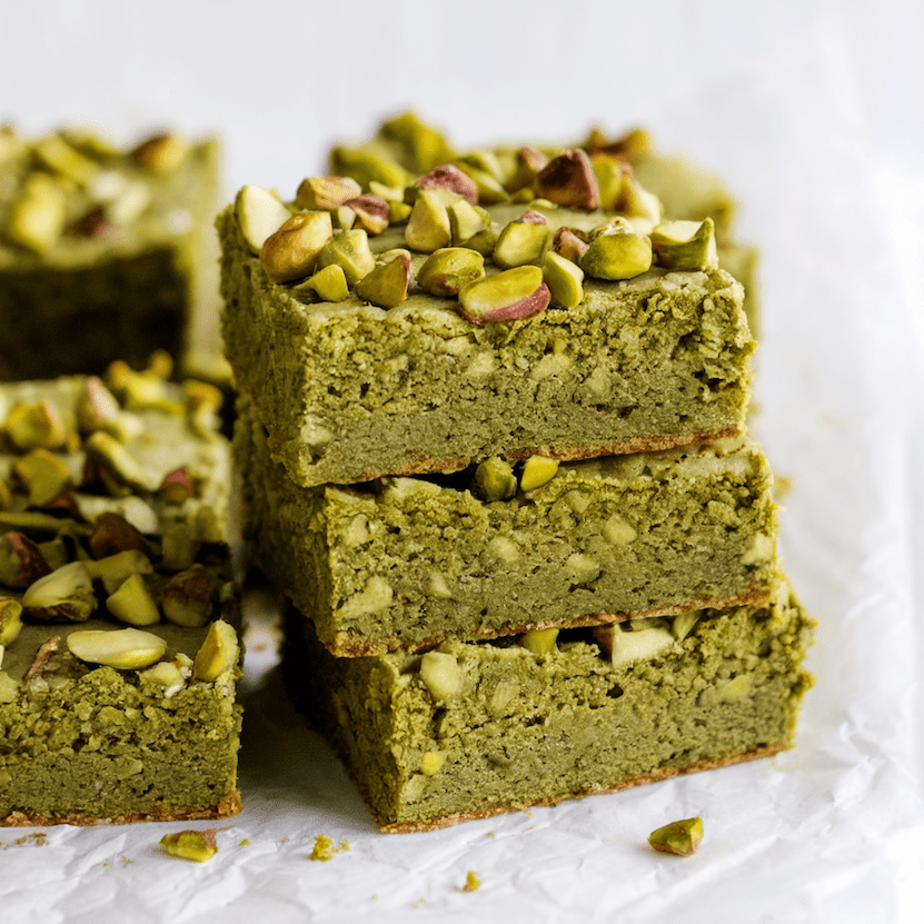 Pistachio Matcha Almond Flour Bar (High Protein + No Grain)