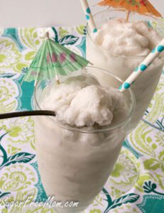 Sugar Free Frozen Coconut Daiquiris Lucy Mock Tail