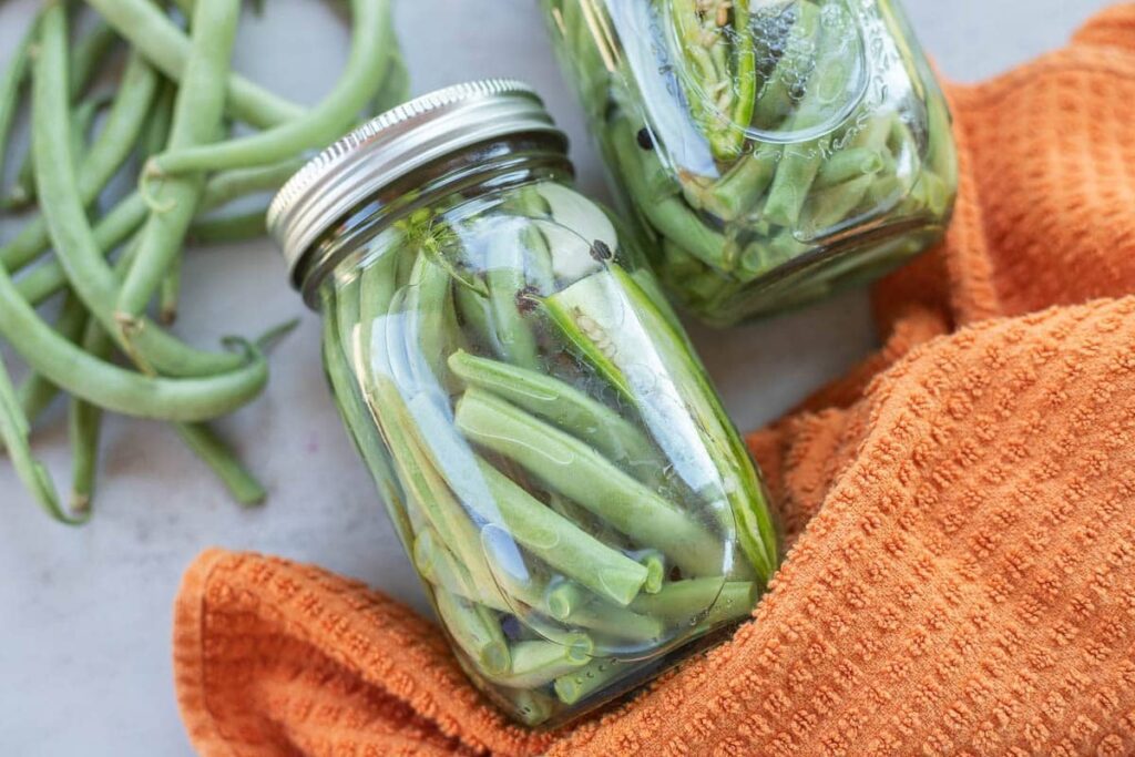 Devoted Pickles Green Beans | Hilda's Kitchen Blog