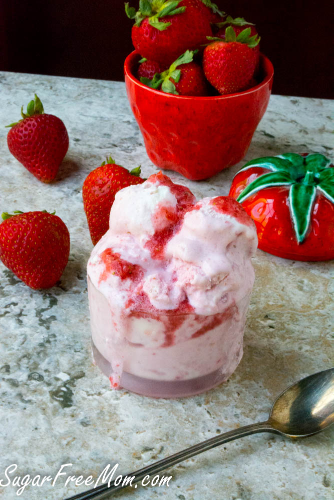 Ketrot Carbohydrate Strawberry Ice Cream (No Cancellation Option)