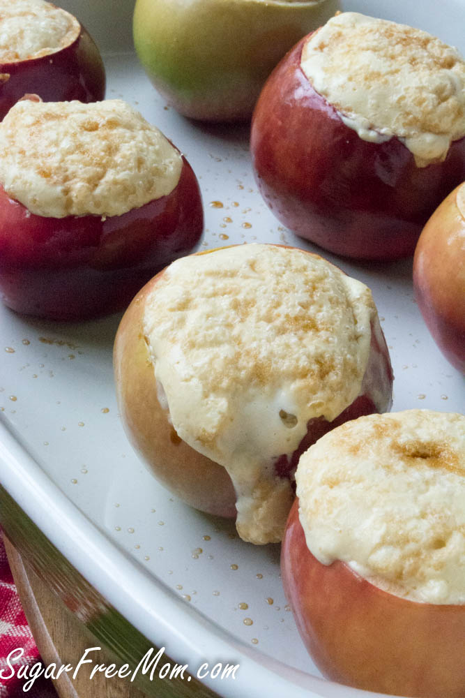 Low Carb Grilled Caramel Cheesecake Plush Apple