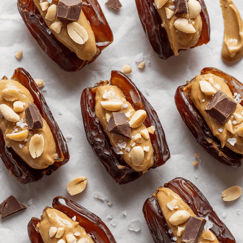Snickers plush date (vegan + no added sugar)