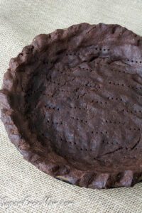Easy Low Carb Keto Nut Free Chocolate Pie Crust