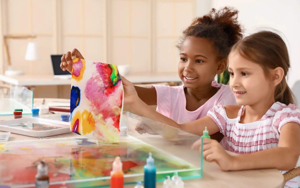Mindful Marble Art: Creative and Sensitive Practice for Kids