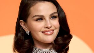 Selena Gomez's wedding manicure is an instant classic in rainbow colors - see photos